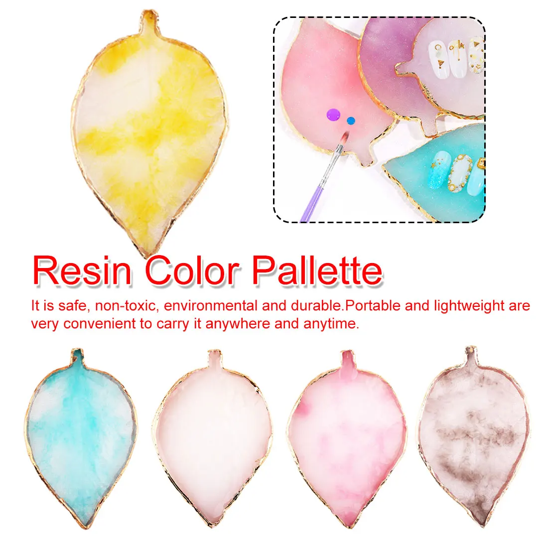 Полимерный камень цвет палитра Ложные ногти Советы дисплей доска Маникюр