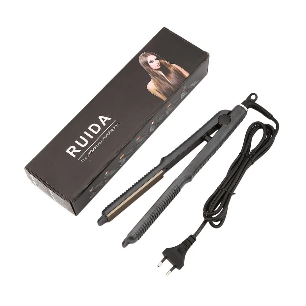 Электрический Выпрямитель для волос портативный утюжок с терморегулятором и