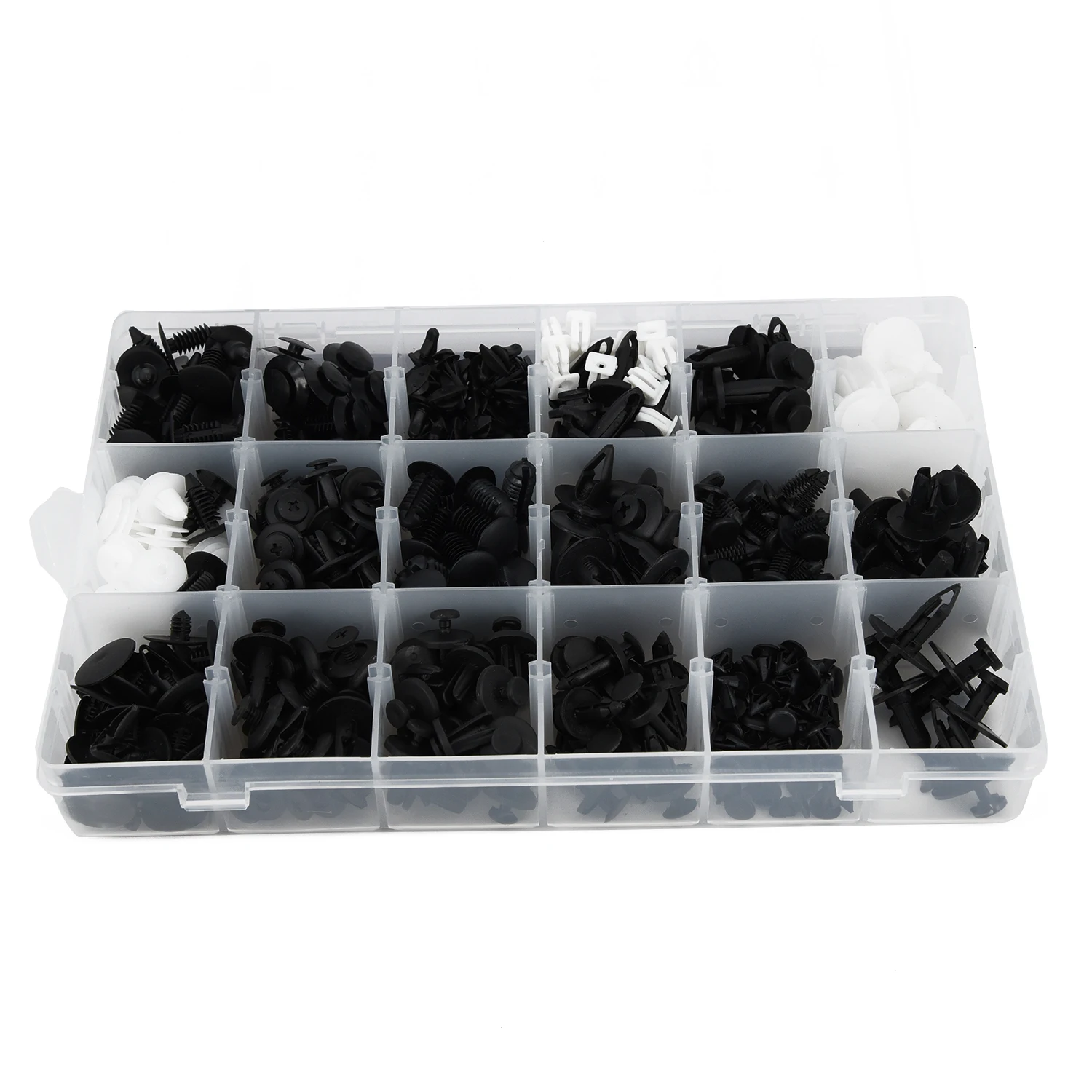 435PCS/Set Car Body Trim Clips Retainer Bumper Rivets Screws Panel Push Fastener Automotive Furniture Assembly Expansion Screws