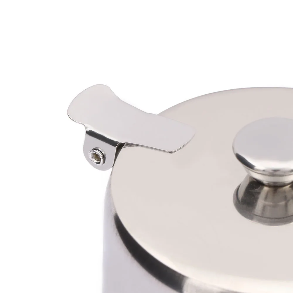 Мини кастрюля из нержавеющей стали для хранения соли банки чая соусов кофе джема