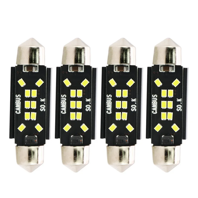 Светодиодные лампы фестоны Safego 4 светодиодный т. 31 мм 36 39 41 10SMD 2016 без ошибок для
