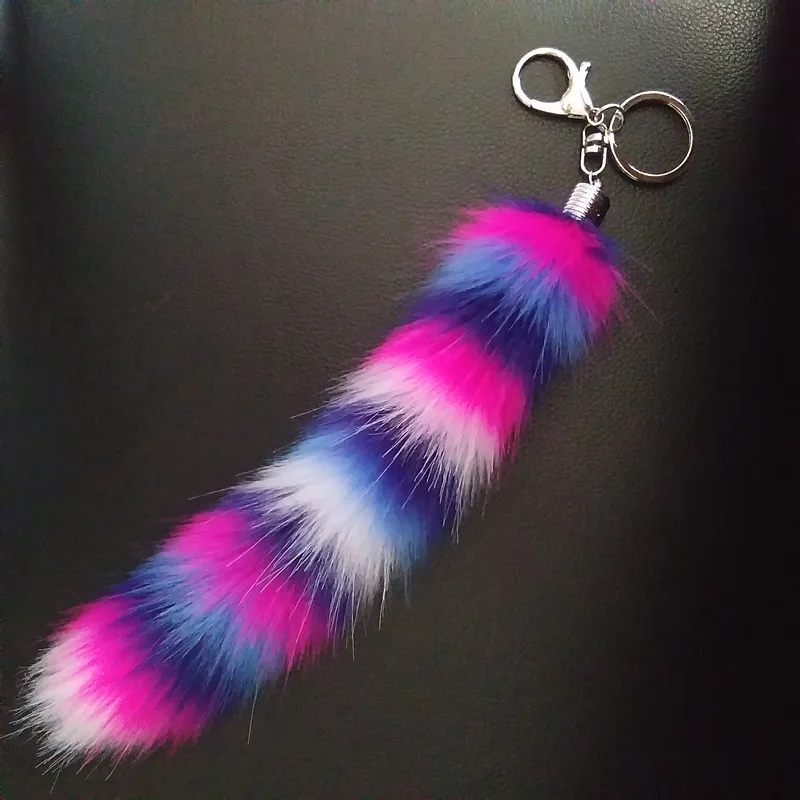 Новый искусственный мех енота Хвост