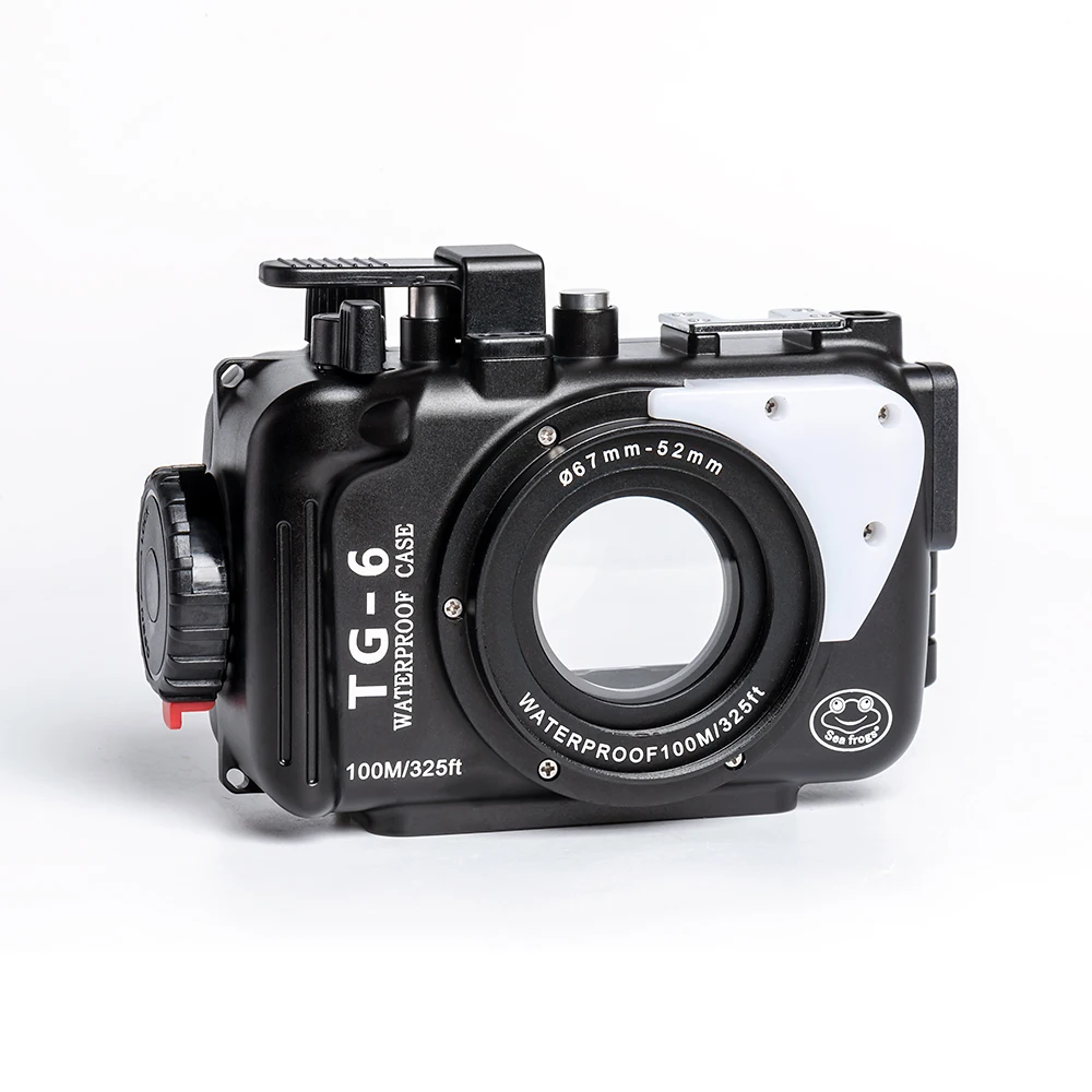 100 м/325ft для цифровой камеры Olympus TG6 ТГ 6 подводный короб Камера Корпус Алюминий