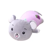 new plush toy fruit animal cute kneeling rabbit pig cat doll soft pillow children doll dropshipping epacket shopify service