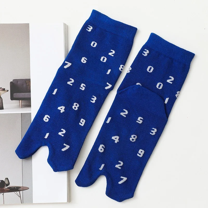 

Split Toe Women Socks Figure Sock Ladies Adult Casual Soft Sox Retro High Quality Cotton Spring Autumn Trendy Japanese Skarpetki