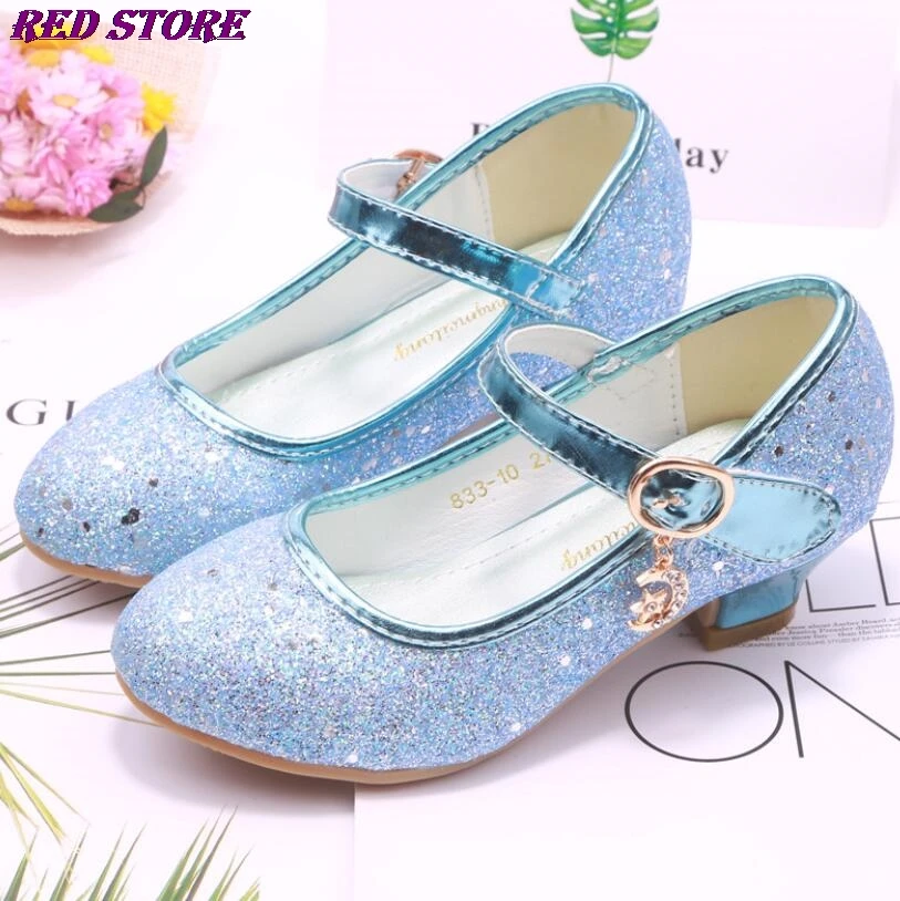 Детские кожаные туфли для девочек свадебные классические детей танцевальные