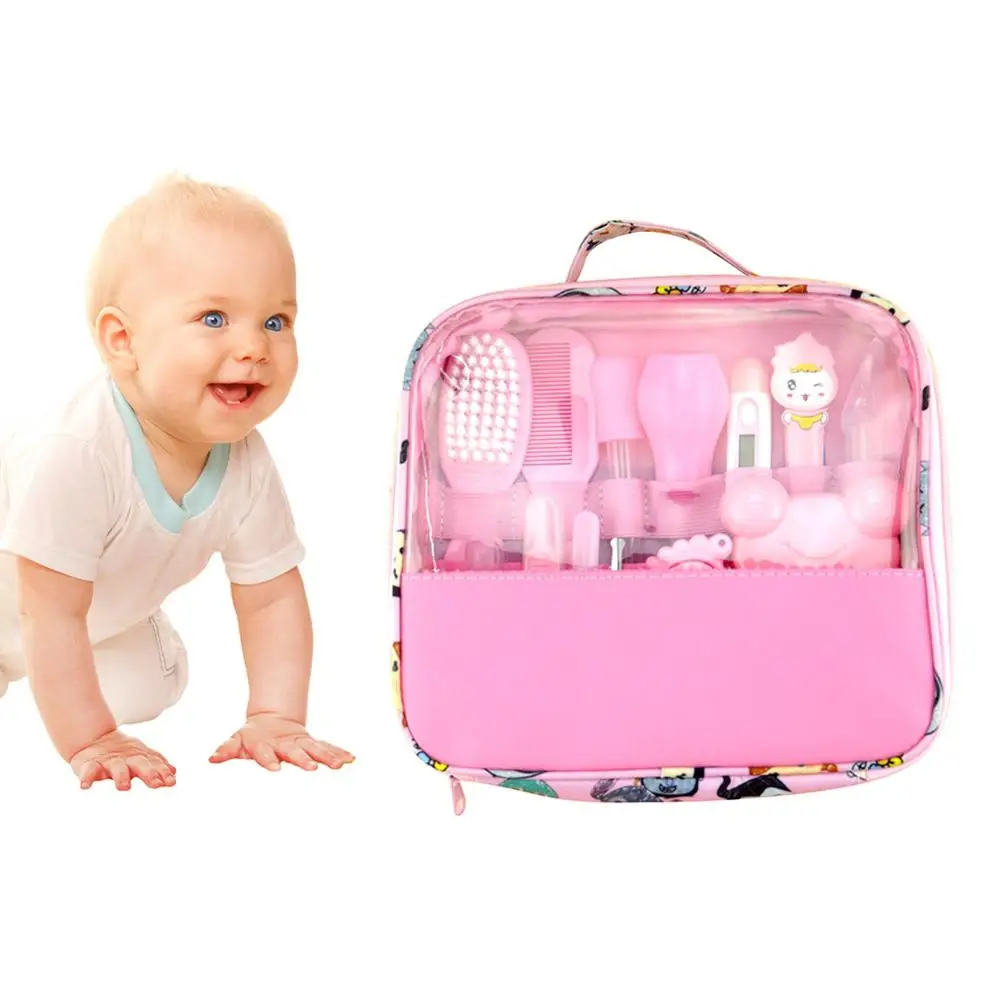 Portable Multifunction Baby Care Kit Kid Healthcare Grooming Set Thermometer Clipper Scissor Toiletries For Babies | Игрушки и хобби