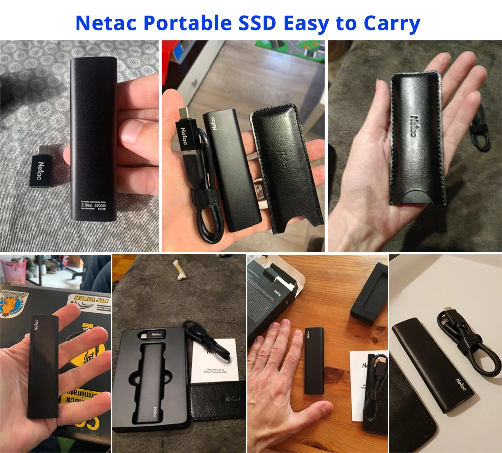 Disque Dur Externe SSD NETAC