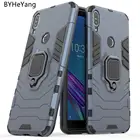 Автомобильный чехол с магнитным кольцом-держателем для Asus ZenFone Max Pro M1 ZB602KL ZB601KL X00TD