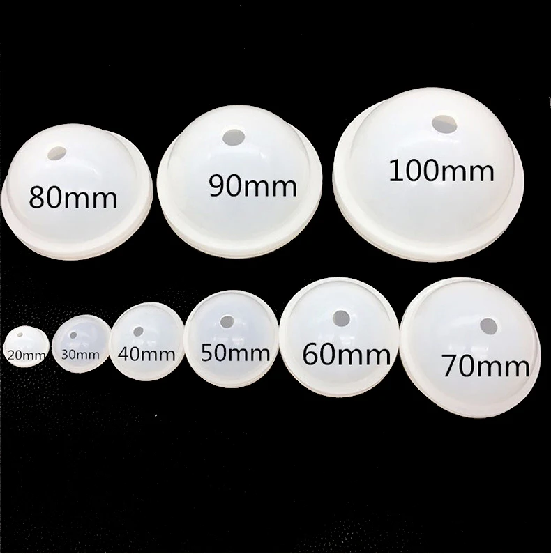 Силиконовая форма ручной работы из 2 частей для смолы 3D планета шар 20 100 мм