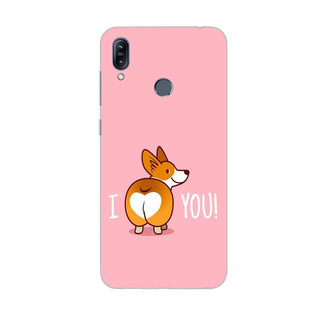 Чехол с корги ciciber Cat Dog для ASUS Zenfone Max Pro M1 ZB601KL ZB602KL Для ZenFone Max Pro M2 ZB631KL ZB633KL чехол для телефона из ТПУ