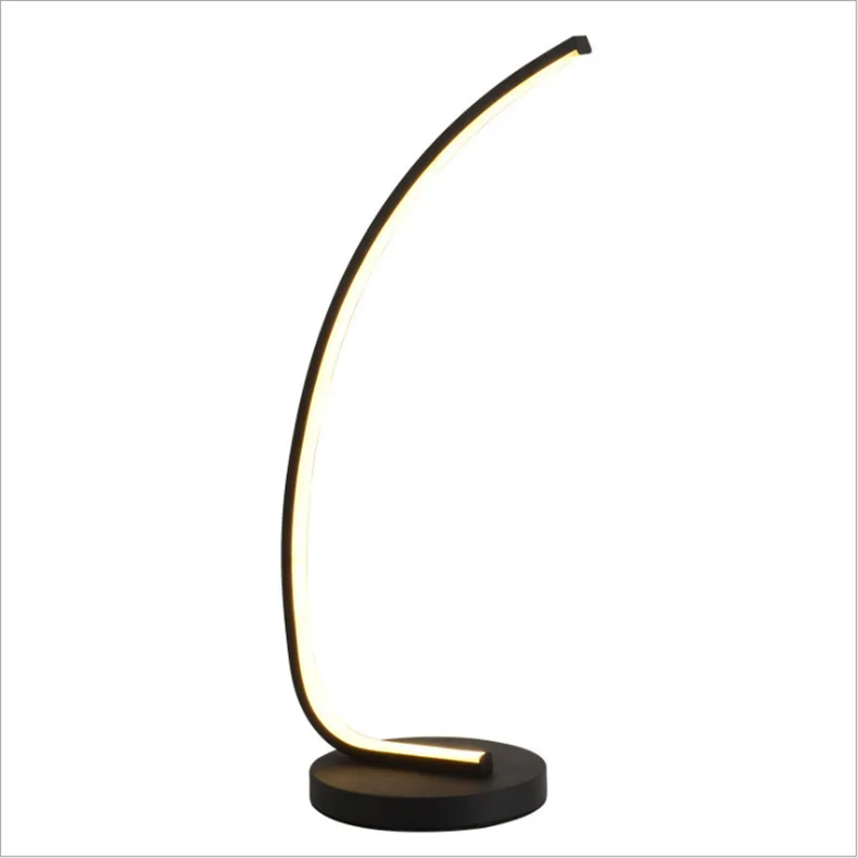 Европейская настольная лампа лаконичная современная для спальни гостиницы