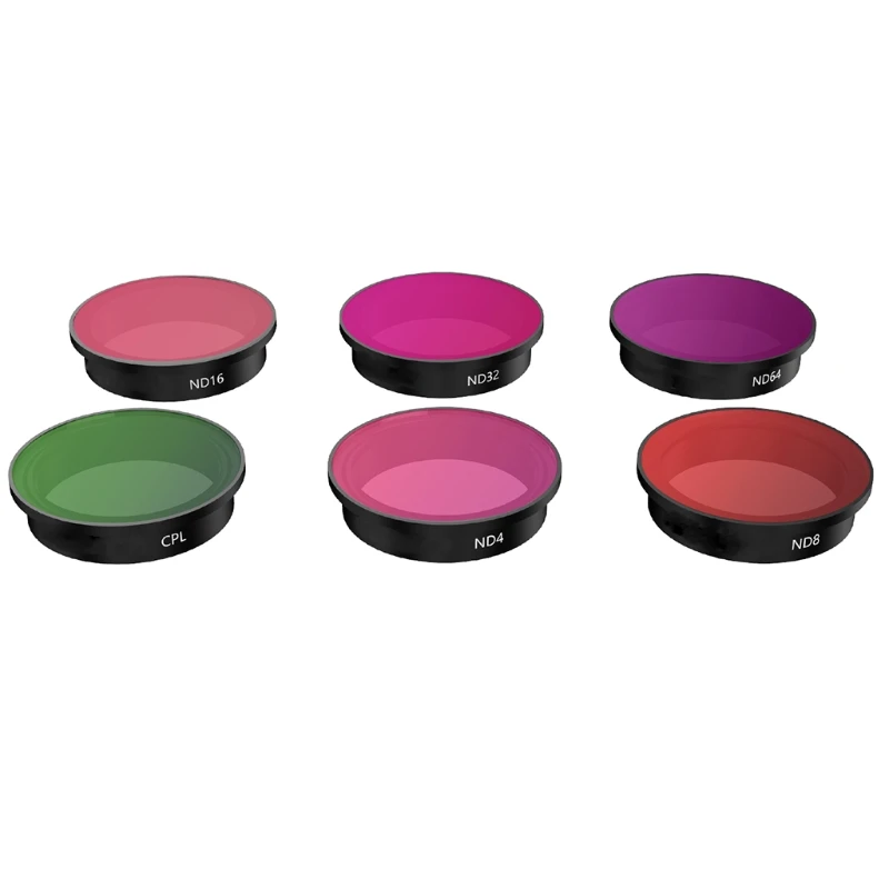

Camera Filter For FPV Combo CPL/ND4/8/16/32/64 Set Neutral Density Polar Filters Kit Accessories For FPV Protect
