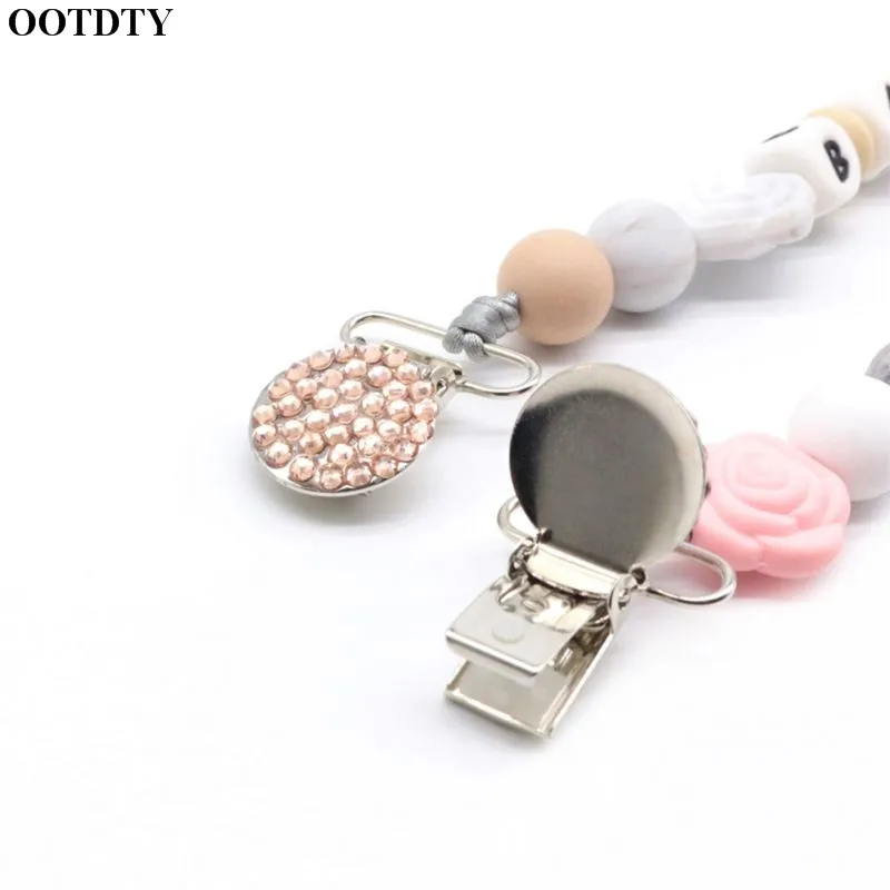 OOTDTY Детские клипсы для соски Новорожденные моллярная цепочка подарок младенцев