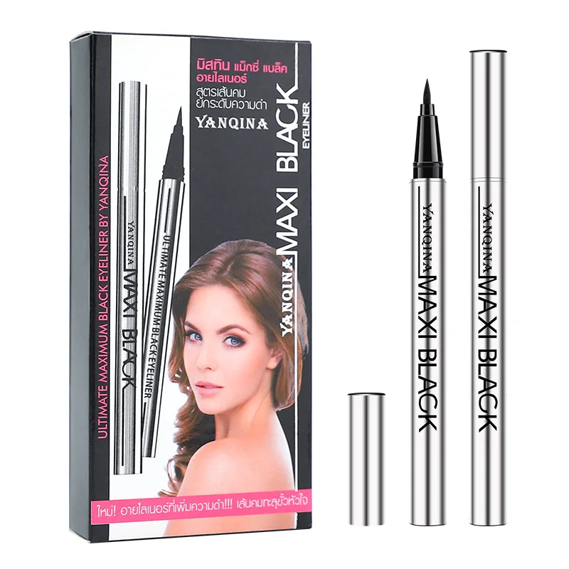 

Yanqina red tube silver tube Eyeliner prevents sweat from staining eyeliner lash glue pen