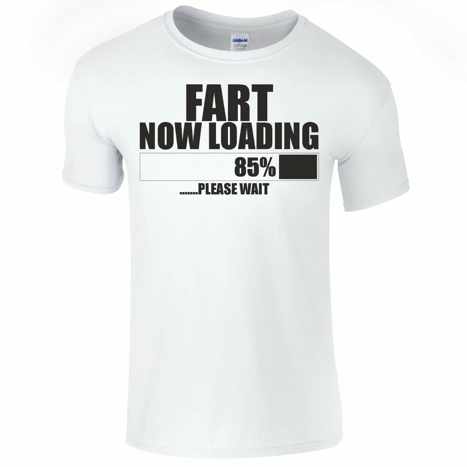 Забавная футболка Fart Loading Топ Tumblr Новинка Рождественский подарок секретный