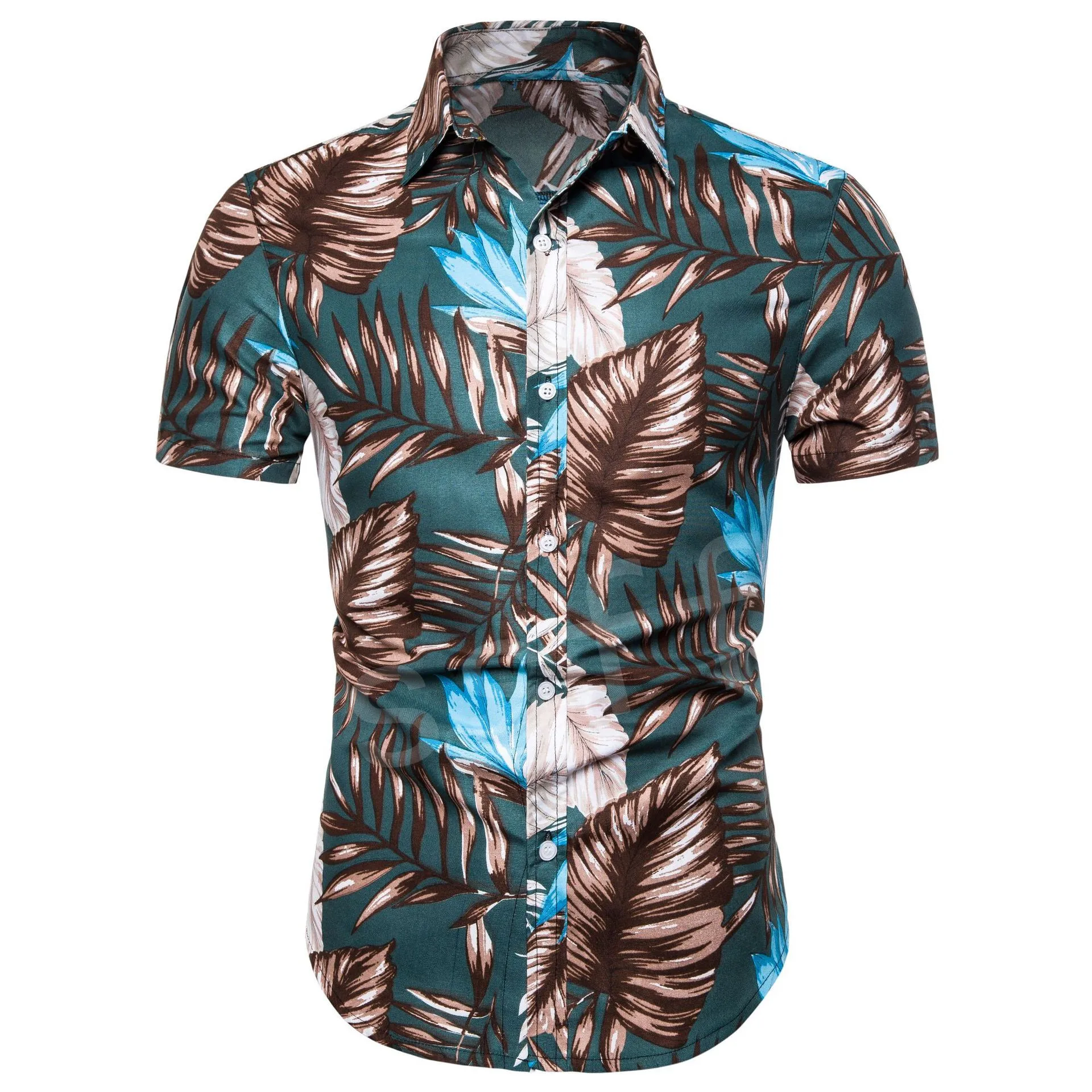 

Tessffel Newest Hip Hop Hawaiian Beach Shirts NewFashion Pullover 3DPrint Summer Collar Casual Shirt Men's shirt Short Sleeve A6