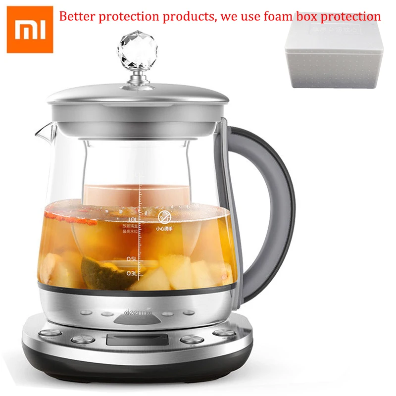Xiaomi Deerma Многофункциональный Kettle1.5l Dem-ys802 многофункциональный электрический чайник из нержавеющей стали для здоровья от Xiaomi Youpin