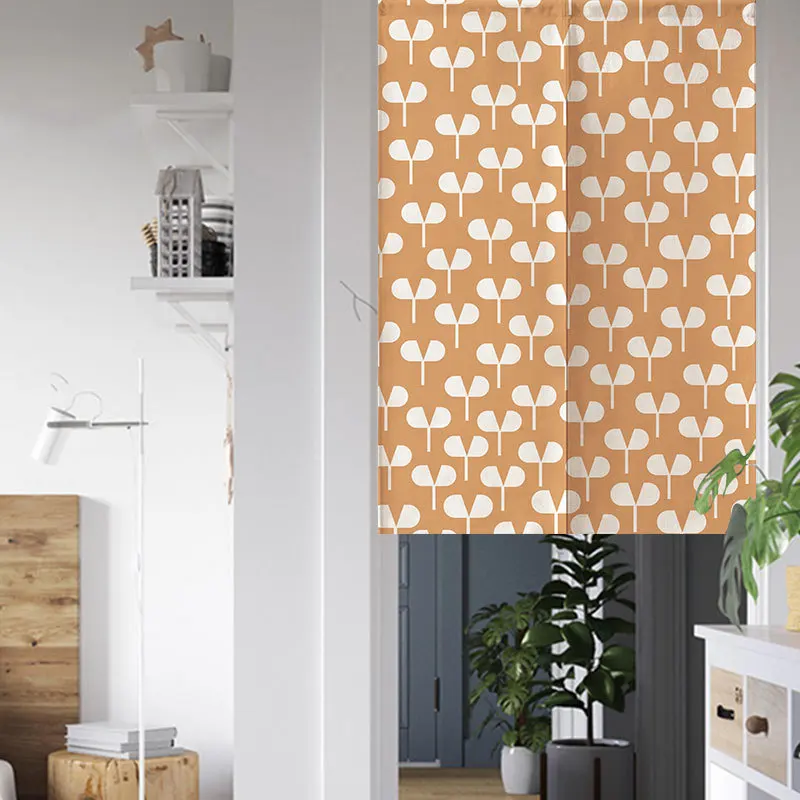 Японская кухонная перегородка занавеска для туалета половинная двери дома