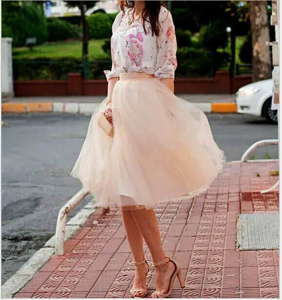 Женская фатиновая юбка пачка для взрослых Нижняя свадебная принцессы балетная