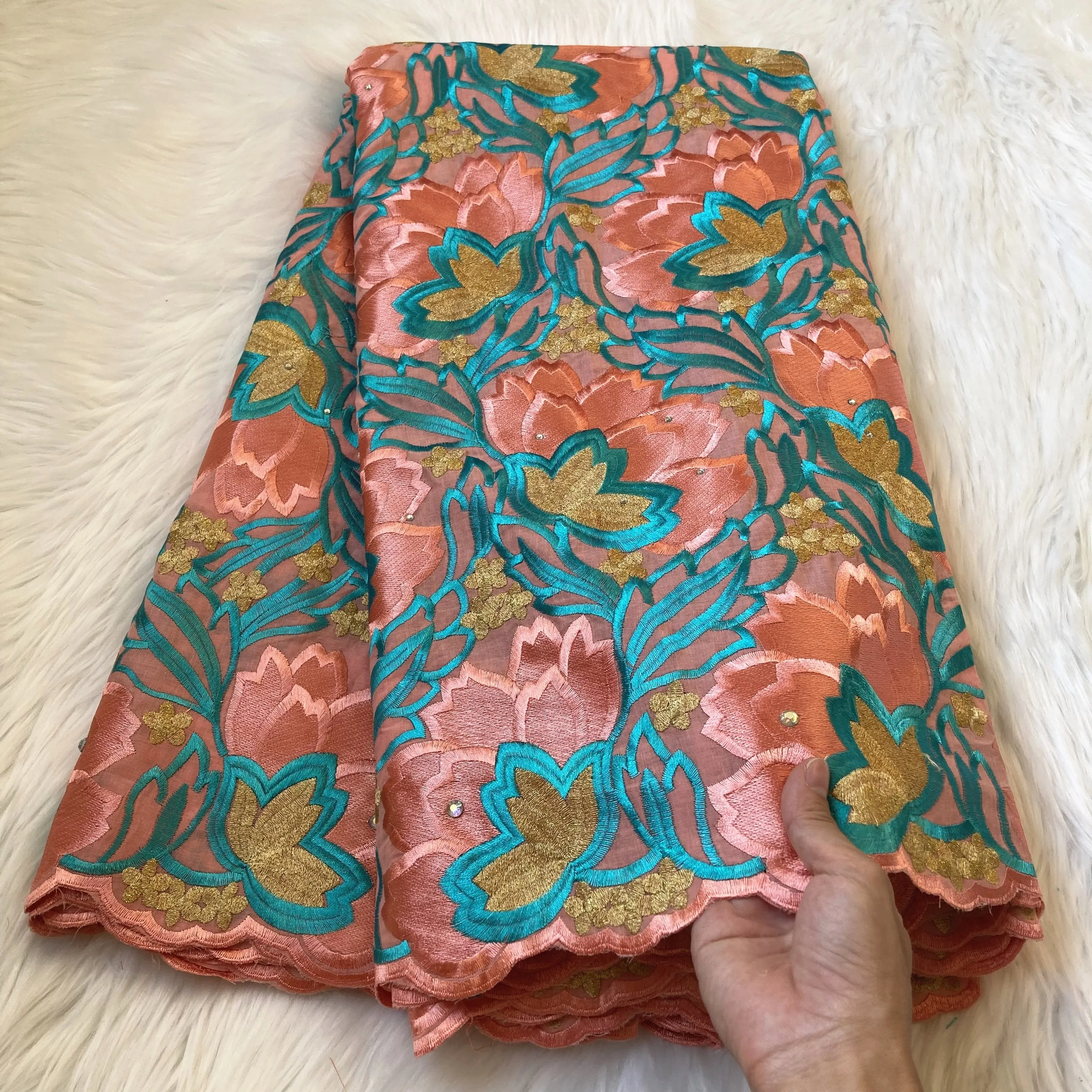 Тканевая ткань швейцарская вуаль кружево в Швейцарии африканская кружевная