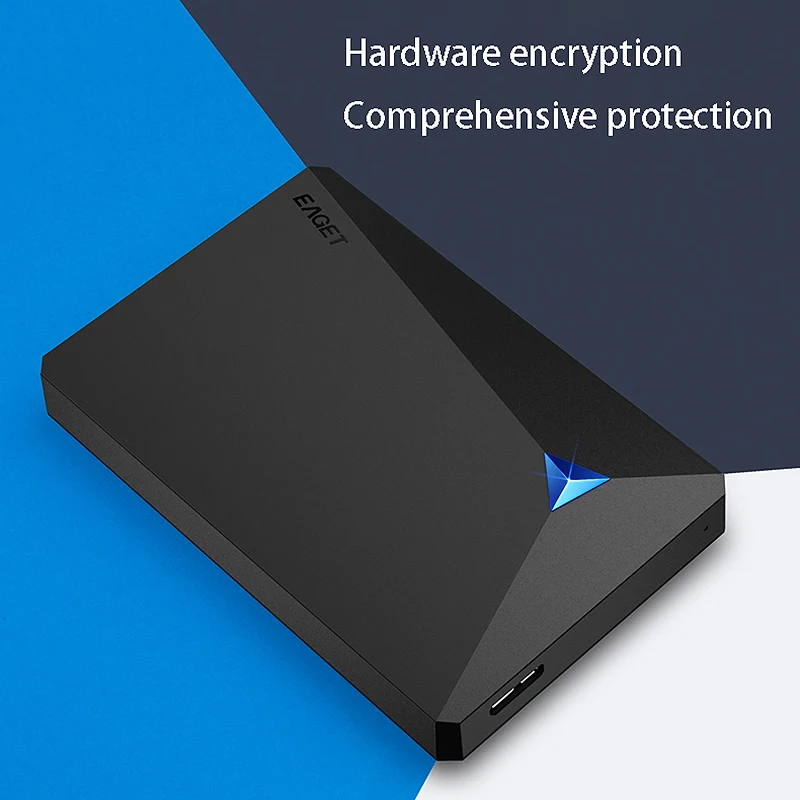 

Eaget 320G Mobile Hard Drive, Usb3.0 2.5-Inch Sata External Hard Drive, Suitable for Desktop/Laptop Universal Mobile Hard Drive