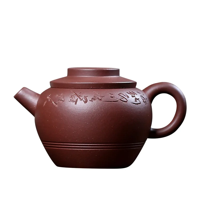 

Yixing Mingjia raw ore medium trough teapot full handmade giant wheel bubble teapot
