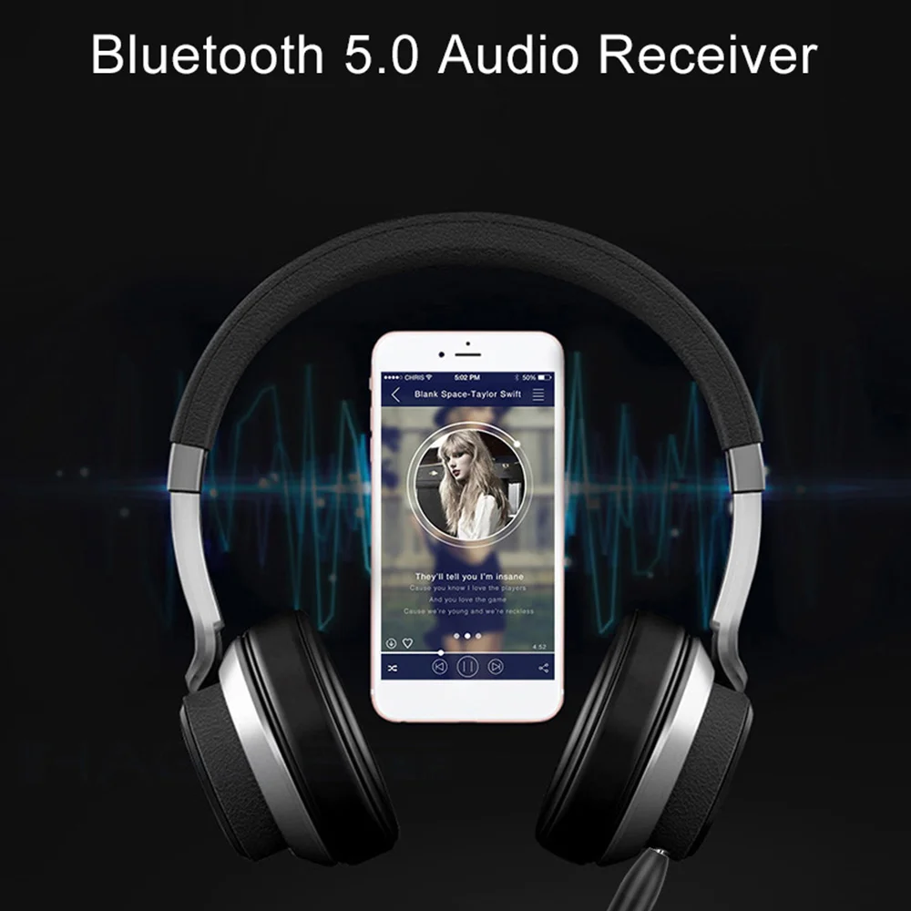 Bluetooth 5.0 3.5mm Universal Adapter Car Kit Adapters Hansfree AUX Receiver Headset Wireless | Автомобили и мотоциклы