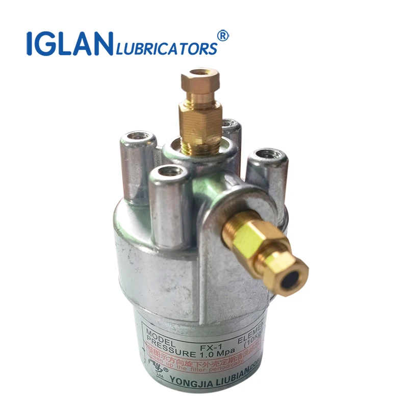 IGLAN высокое качество 3Mpa 40μ 80μ точность PT1/8 нить масляный фильтр смазка фитинг для