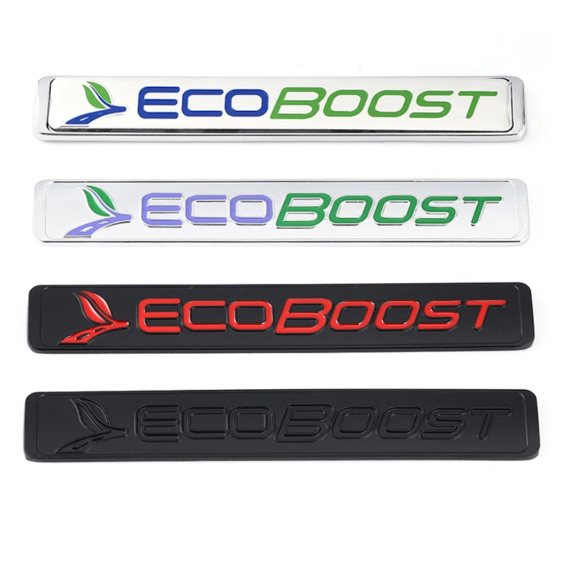 3d-наклейка с логотипом Ecoboost наклейка для Ford Focus 2 3 4 Fiesta Kuga Escape Mondeo Edge аксессуары