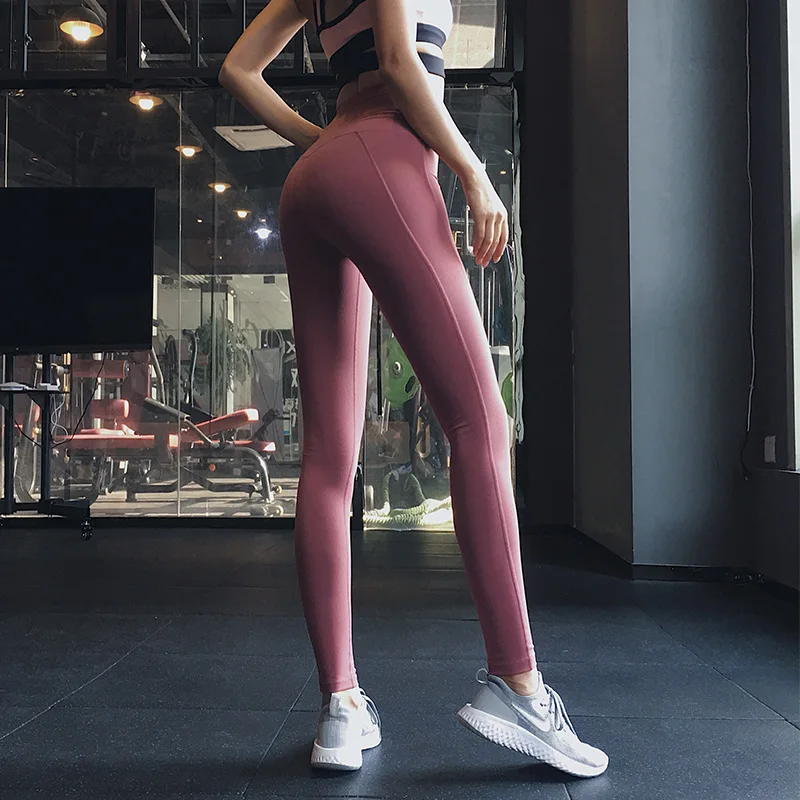 Jugofar Sexy Push Leggings Polyester Women Workout Clothing High Waist Leggins Female Breathable Fitness Pants Ladies Gym Sports | Женская