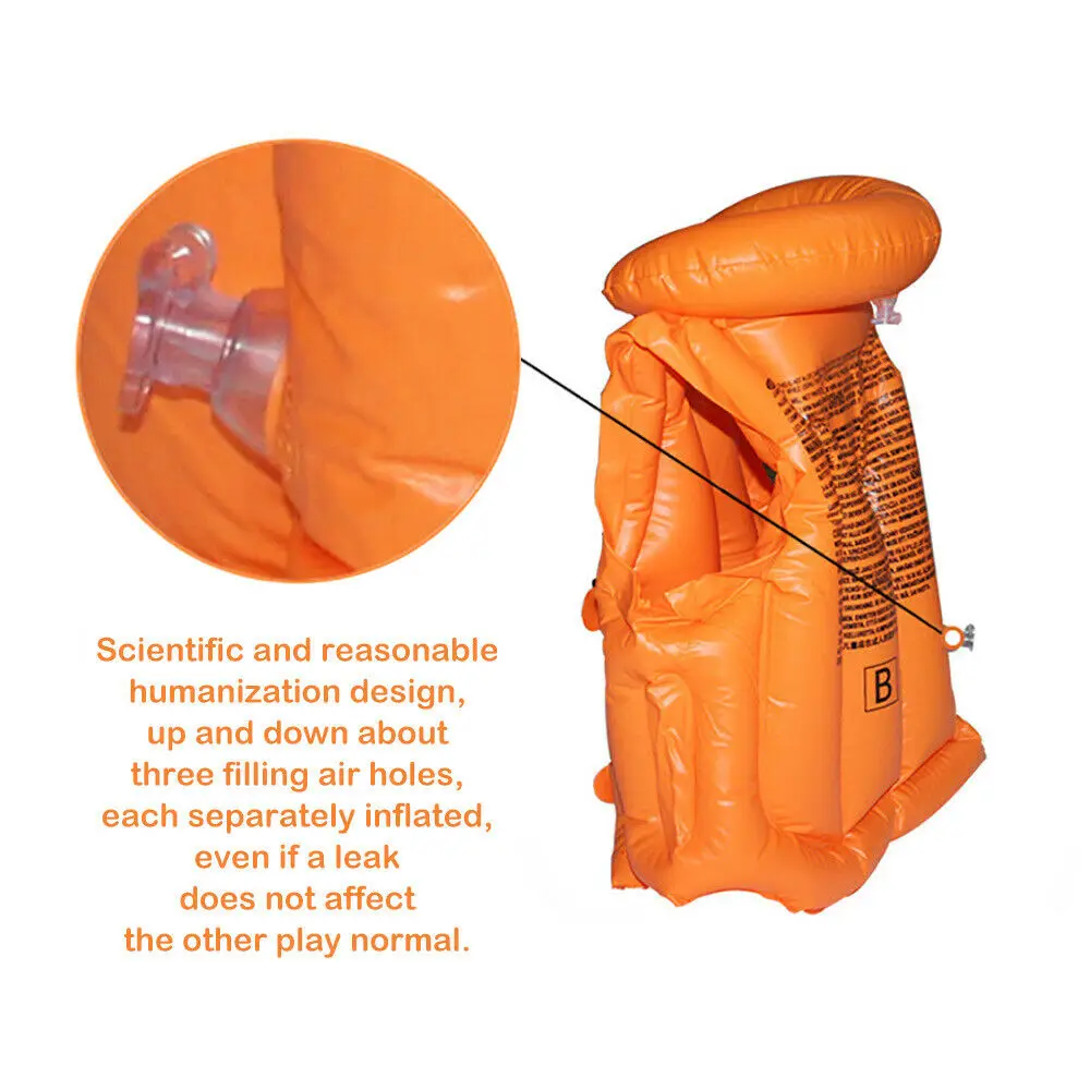 Children's inflable swimsui Baby life jacket floating swimsuit Buoyancy inflatable Kids swimming vest 2-6 | Спорт и развлечения