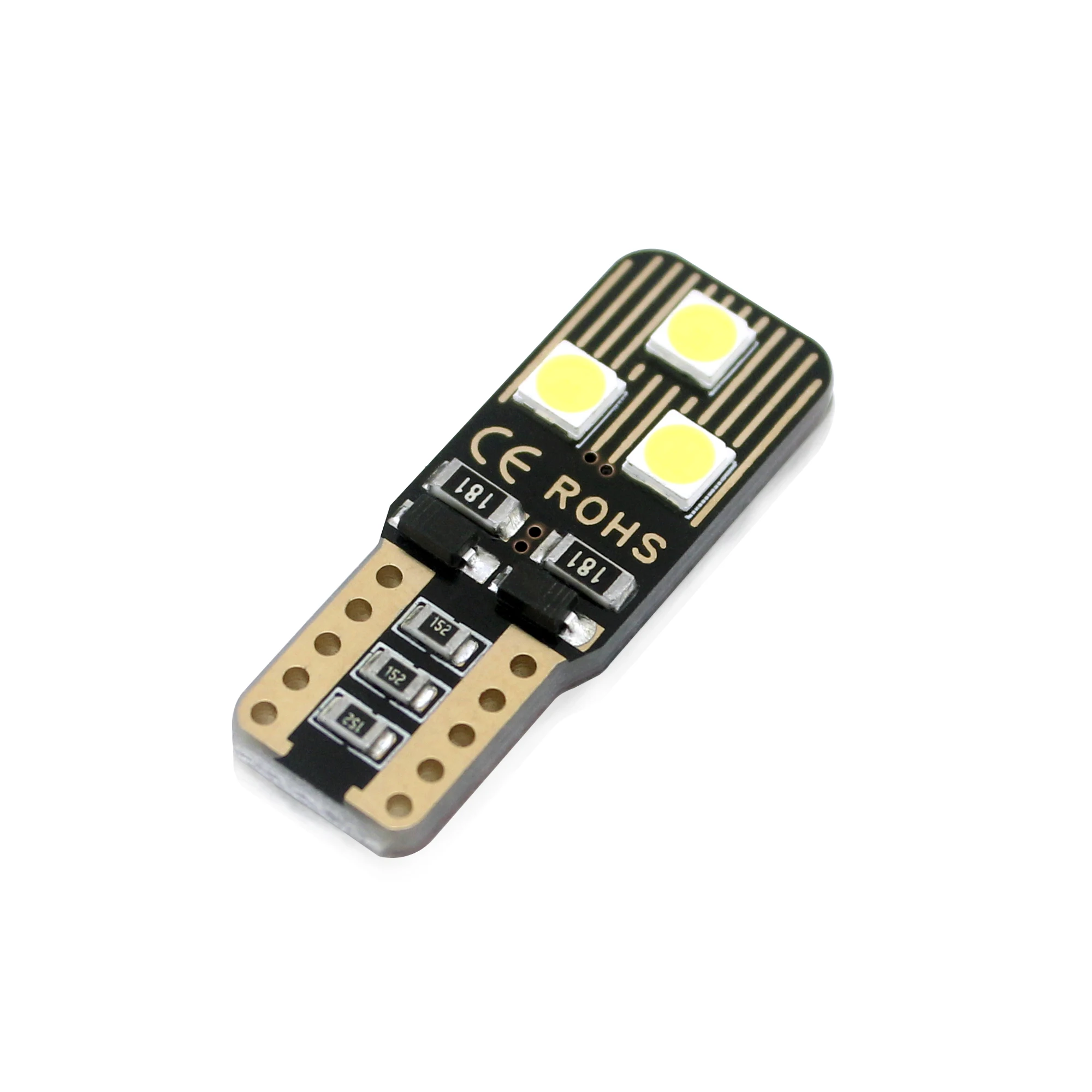 

2PCS T10 194 Automobile License Number Plate Reading Light 147 Car Interior Bulb 152 158 Car Door Light 159 161 168 White Color