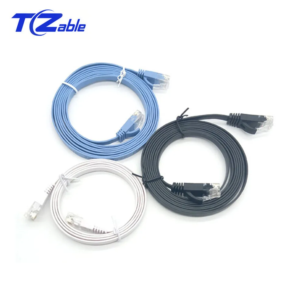 Сетевой кабель Ethernet RJ45 Cat 6 10 метров 15 м 20 30 сетевой Lan Cat6 плоский провод 0 5 1 2 3 м| |