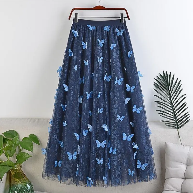 Женская винтажная юбка-пачка средней длины розовая и серая юбка из тюля с высокой