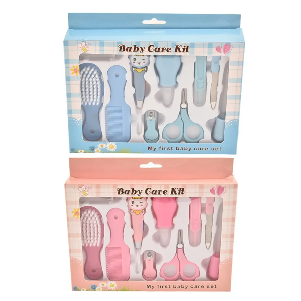 

10pcs Baby Daily Products Baby Care Gift Box Creative Children's Nail Clipper Nail Clipper Baby Care Set