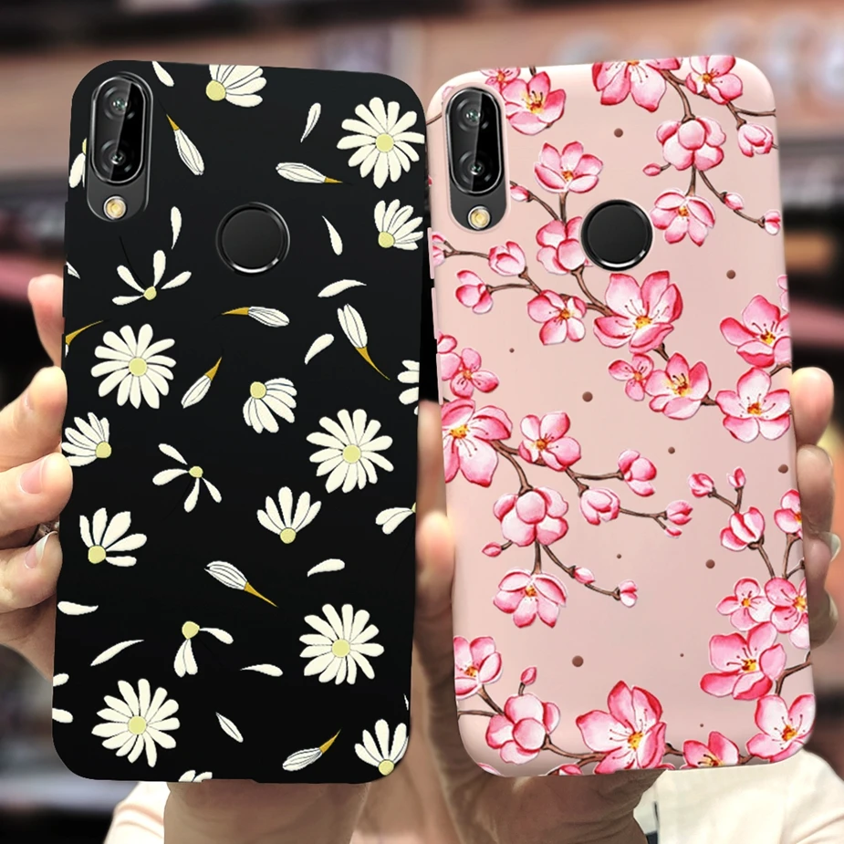 Чехол для Huawei P20 Lite Nova3E милые мягкие тонкие чехлы телефонов с рисунком конфет Nova 3E