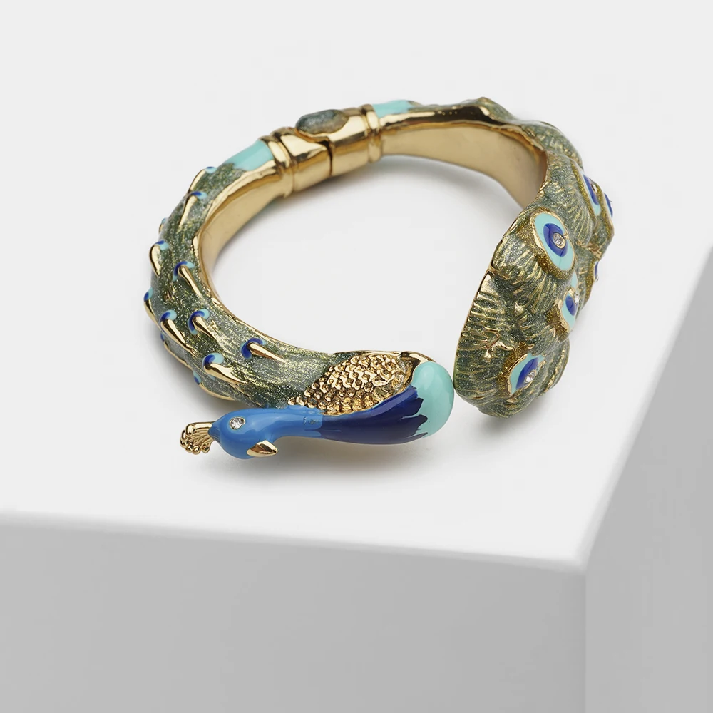 

Amorita boutique New fashion peacock Exquisite Bangles for womens