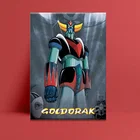 Классическая популярная Картина на холсте из аниме Goldorak, постер для дома, бара, бара, настенный постер, декор для кофейного сада, офиса, дома, декор для комнаты
