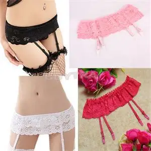

New Womens Sheer Garters Sexy Lace Garter Belt For Adult Suspender Sexy Games Women's Suspender Stockings Sexy Lingerie