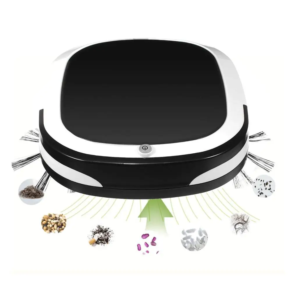 6 в 1 перезаряжаемый робот пылесос умный автоматический уборка пола пыль грязь