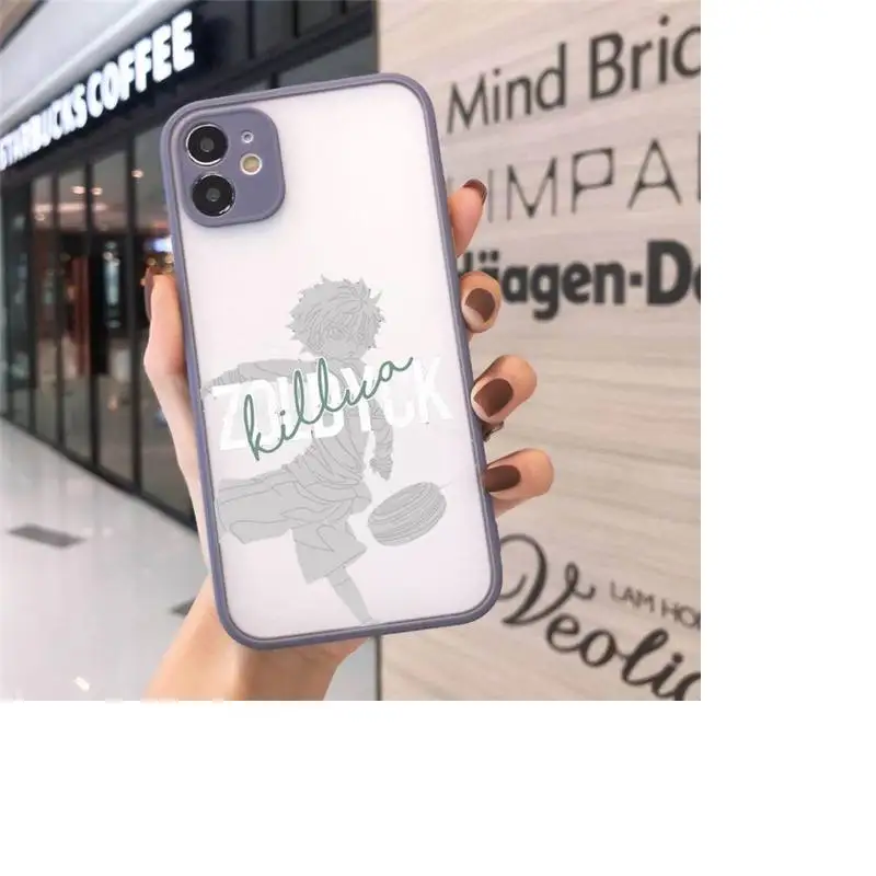 

Hunter X Hunter Killua Zaoldyeck Phone Cases Matte Transparent for iPhone 7 8 11 12 s mini pro X XS XR MAX Plus cover funda