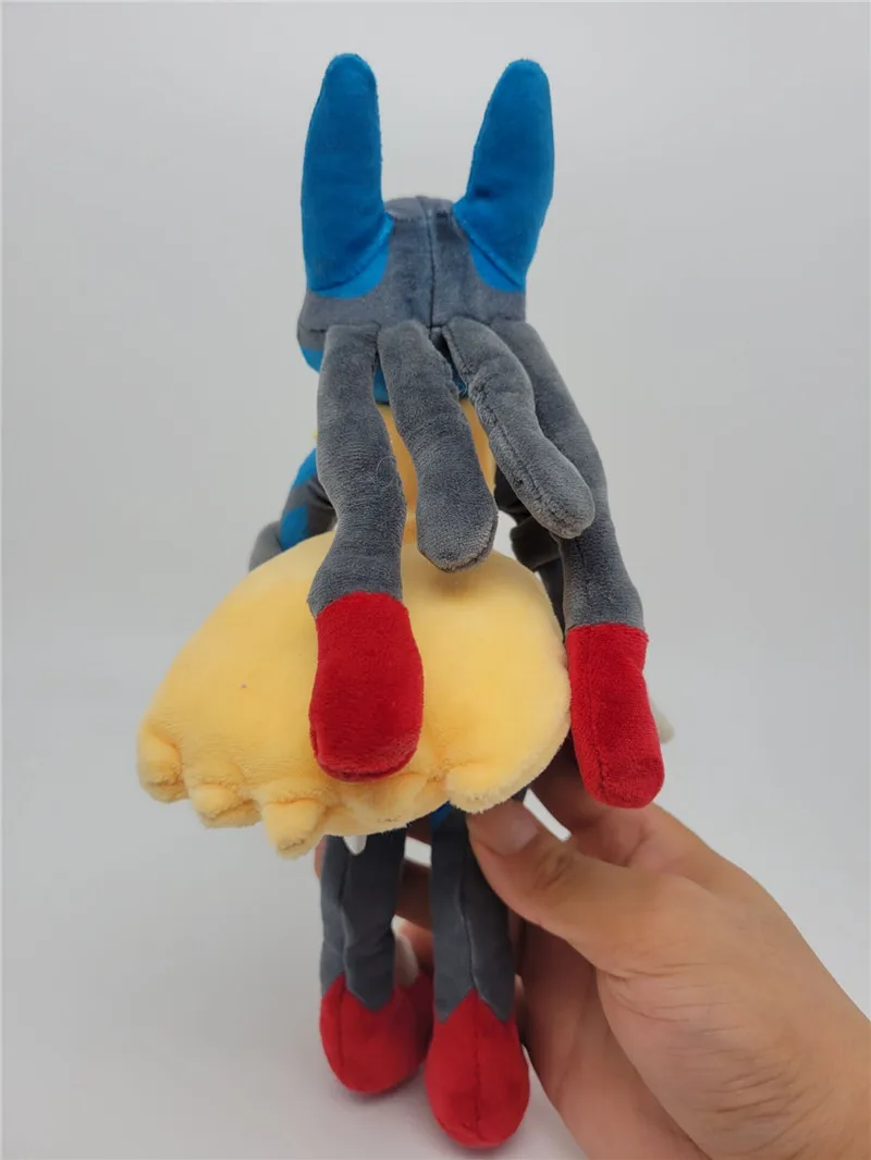 Новинка мягкая плюшевая игрушечная кукла TOMY Pokemon Mega Lucario 10 дюймов|doll plush toy|toy plushplush