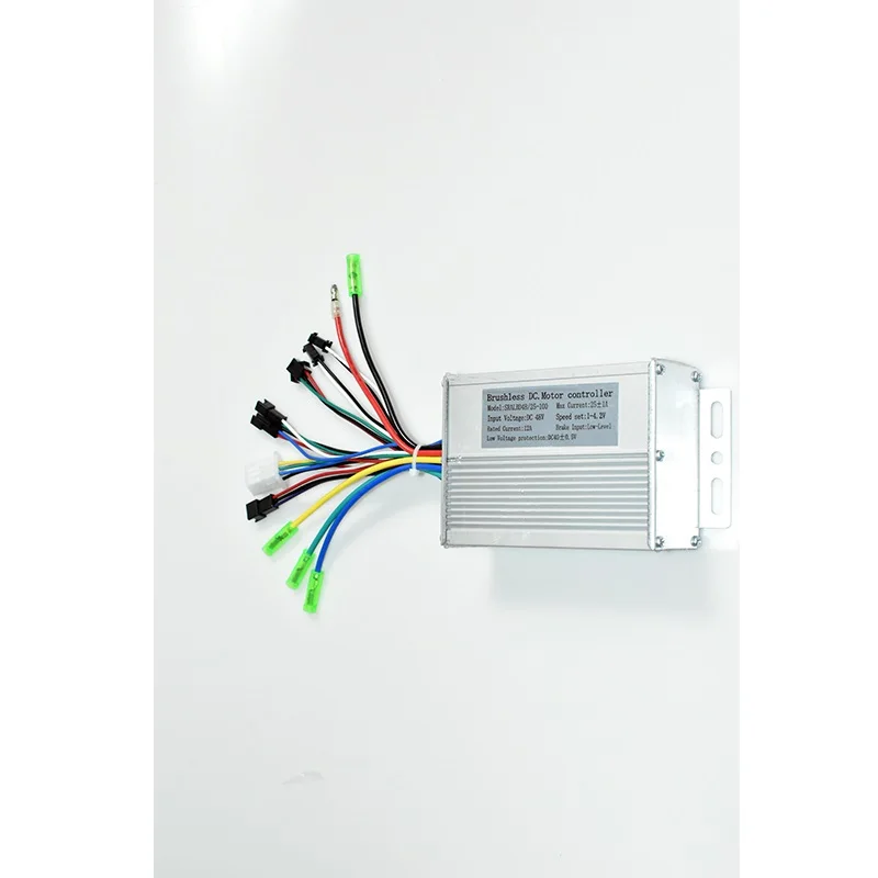 

Lithium II Protocol Electric Bicycle Accessorie 36V 48V Max 25A Electric Bike 500W Brushless DC Motor E-bike Scooter Controller