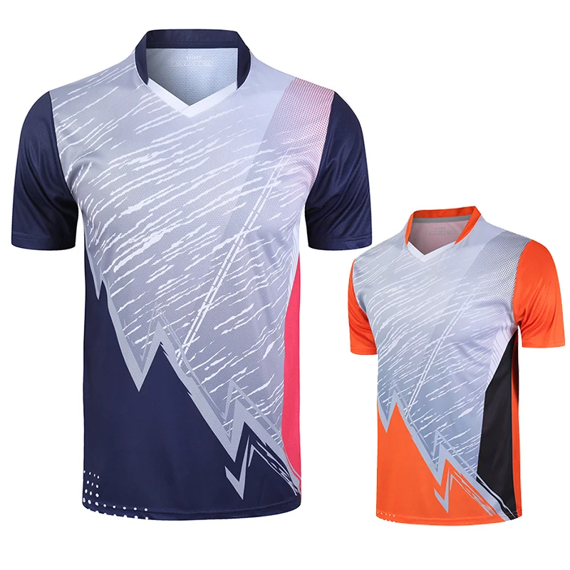 

New sport badminton shirts Running shirts Men / Women fitness jogging t shirts ,Table Tennis shirts Quick-Dry sports shirt