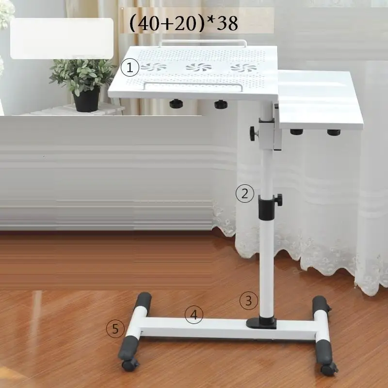 Портативная подставка для ноутбука Dobravel Portatil Escritorio Tafel, Офисная маленькая Регулируемая прикроватная подставка для ноутбука, компьютерный стол
