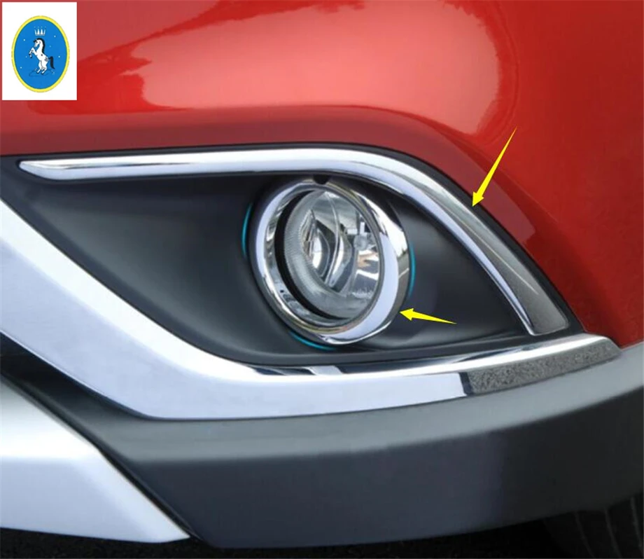 Yimaautotrims авто аксессуары передние противотуманные фары и лампы для век украшения