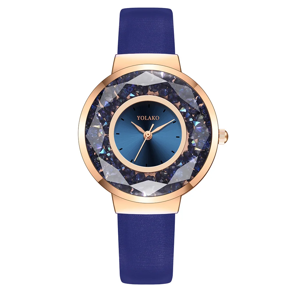 

Belt Watch Fashion Quicksand Diamond Diamond Shaped Mirror Personality Women's Watch Quartz Watch