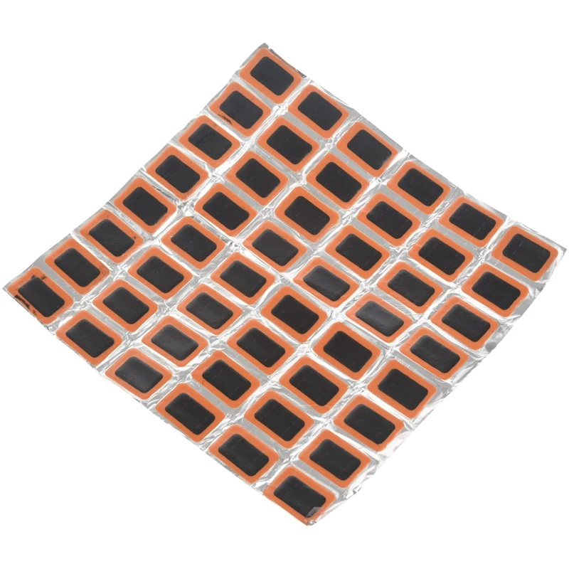 48 шт. черные овальные Пластыри для шин блестящие штурвал ремонт бескамерных