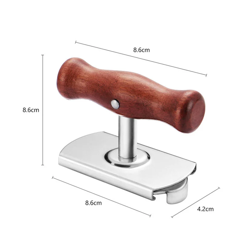 

Easy Can Jar Opener 1-4 Inches Cap Lid Openers Tool Labor-Saving Kitchen Gadgets Adjustable Manual Stainless Steel Bottle Open